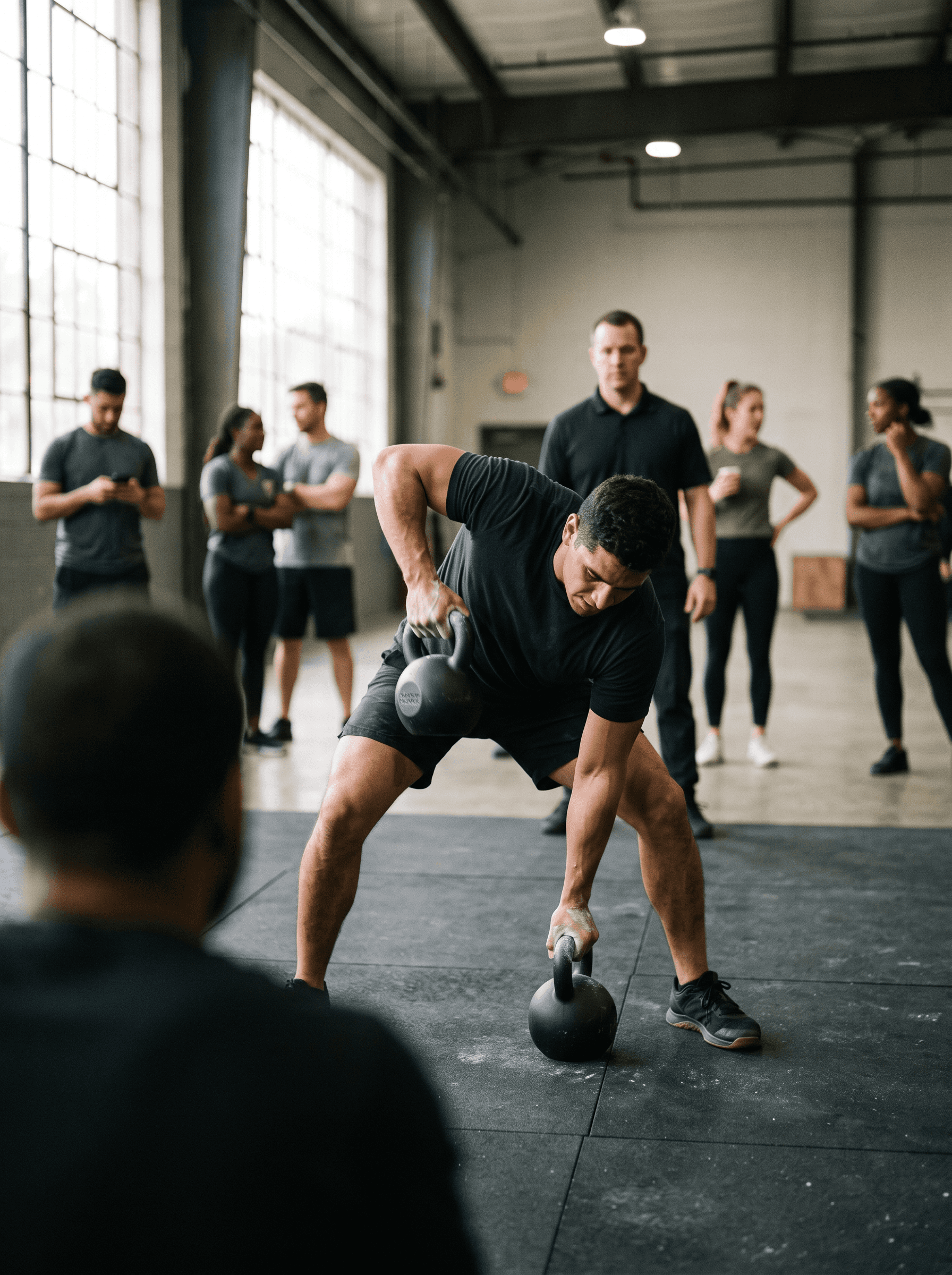 Alternating Kettlebell Gorilla Rows - Latin -Male