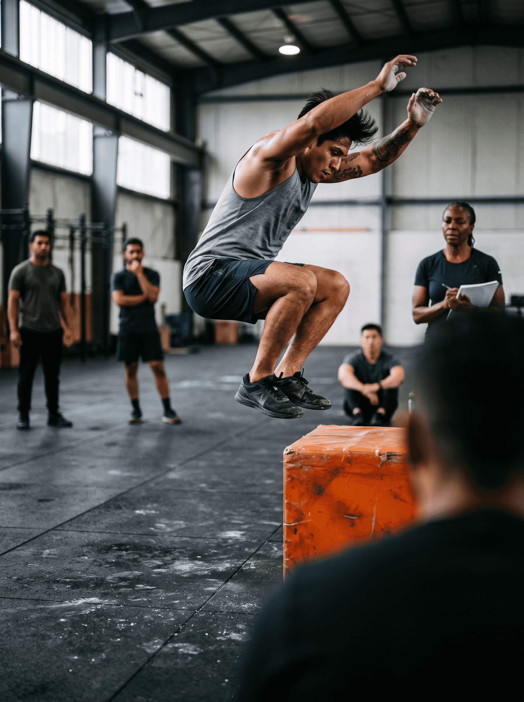 Box Jumps - Male - Latin