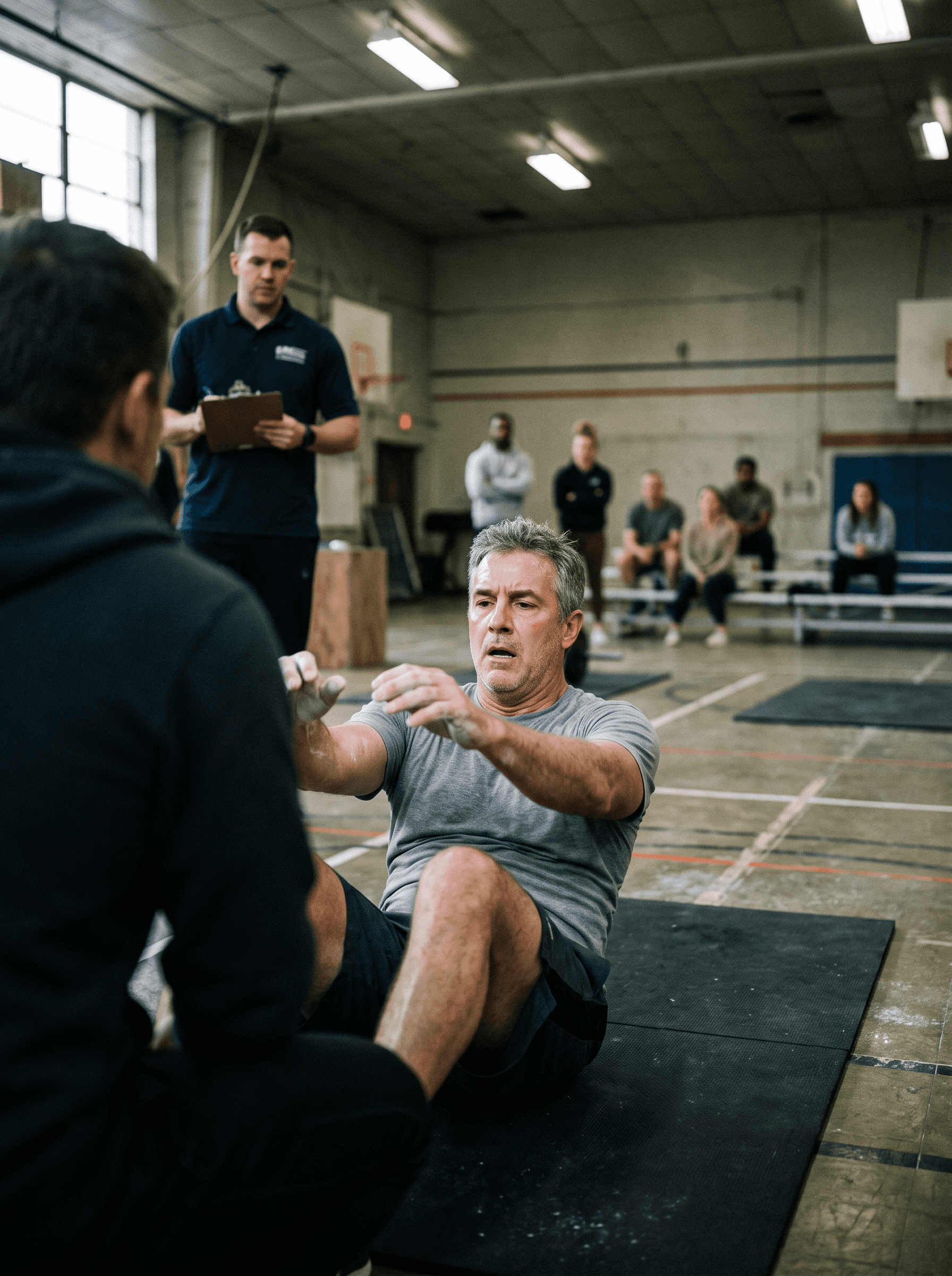 Sit Ups - 50 Grey Male